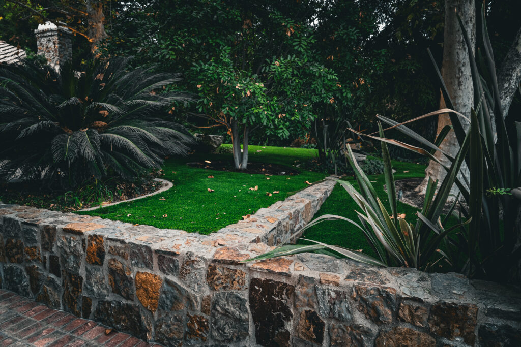 Paver patio and putting green project in Camarillo by Evergreen Landscaping