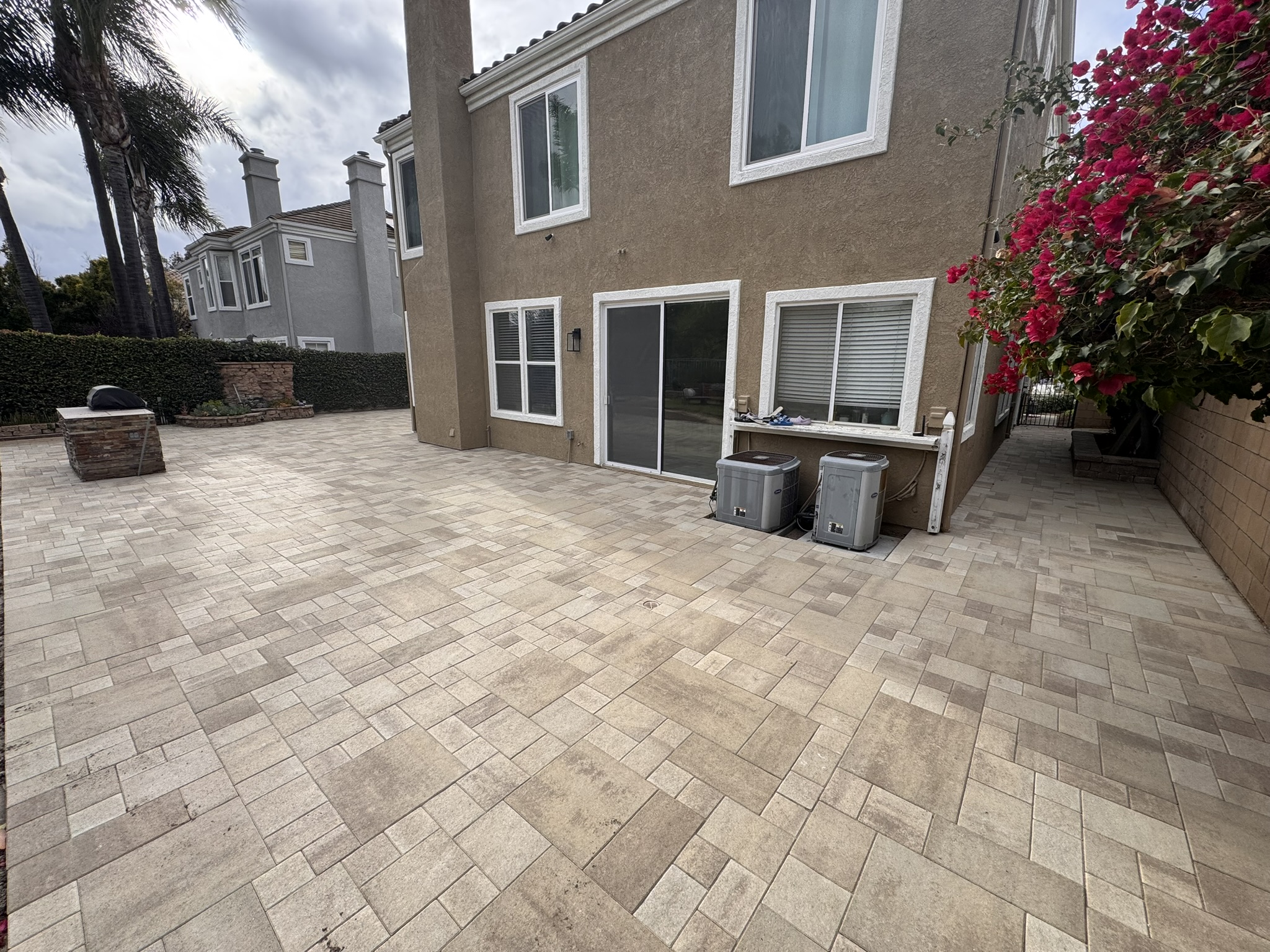 Paver patio and hardscape project in Thousand Oaks by Evergreen Landscaping